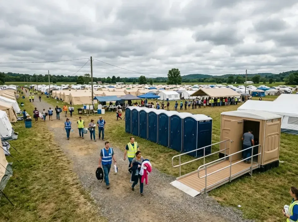 disaster-relief-camp-restrooms-010 — frequently asked questions, Dumpster & Portable Bathrooms Rental in Jarrettsville, MD